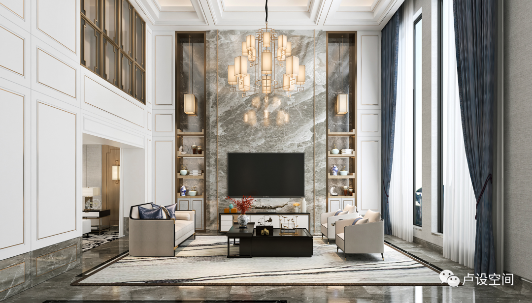 空中别墅丨卢迅设计-30