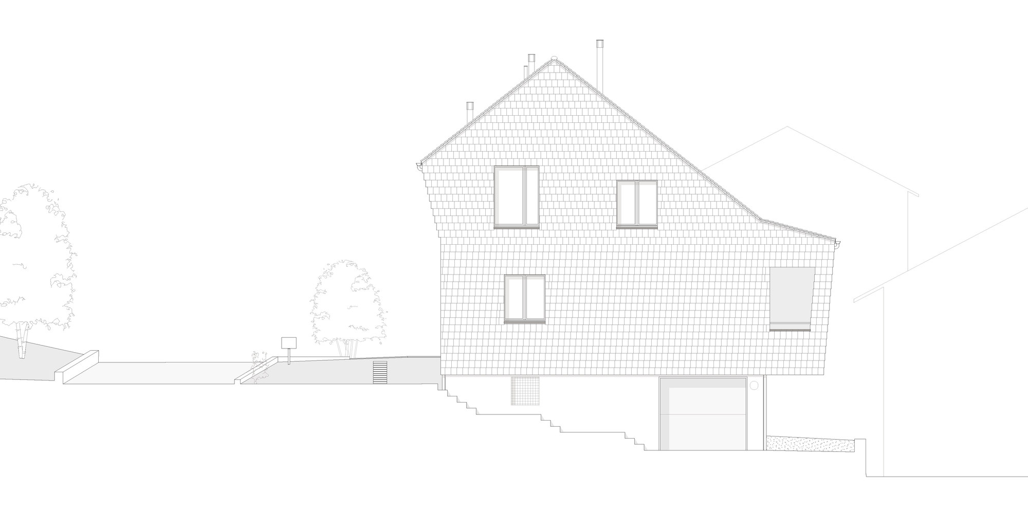 Schärrer House 自然材料打造的瑞士乡村家园-23