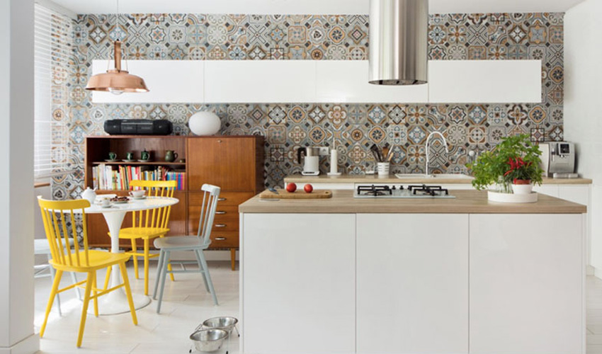 波兰82.5㎡现代简约花砖公寓  WIDAWSCY STUDIO ARCHITEKTURY-0