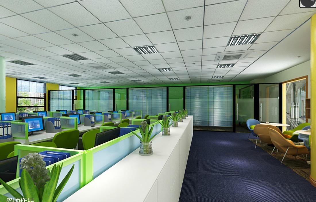 R.H 科技孵化器创新办公空间设计-14