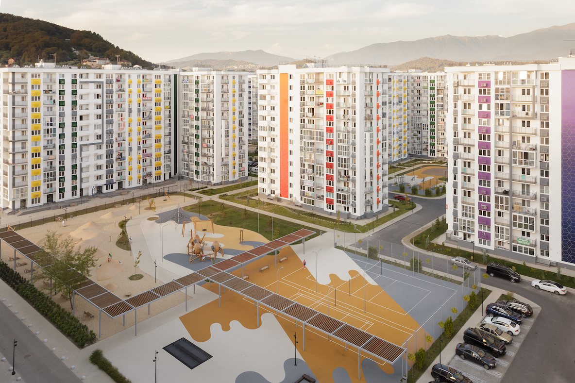 ЖК «Фрукты»小区庭院景观设计丨俄罗斯克拉斯诺达尔丨CORE-1