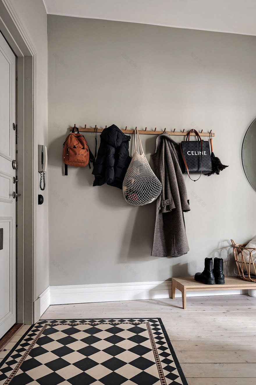 瑞典哥德堡独特公寓设计,古典与现代的完美融合-23