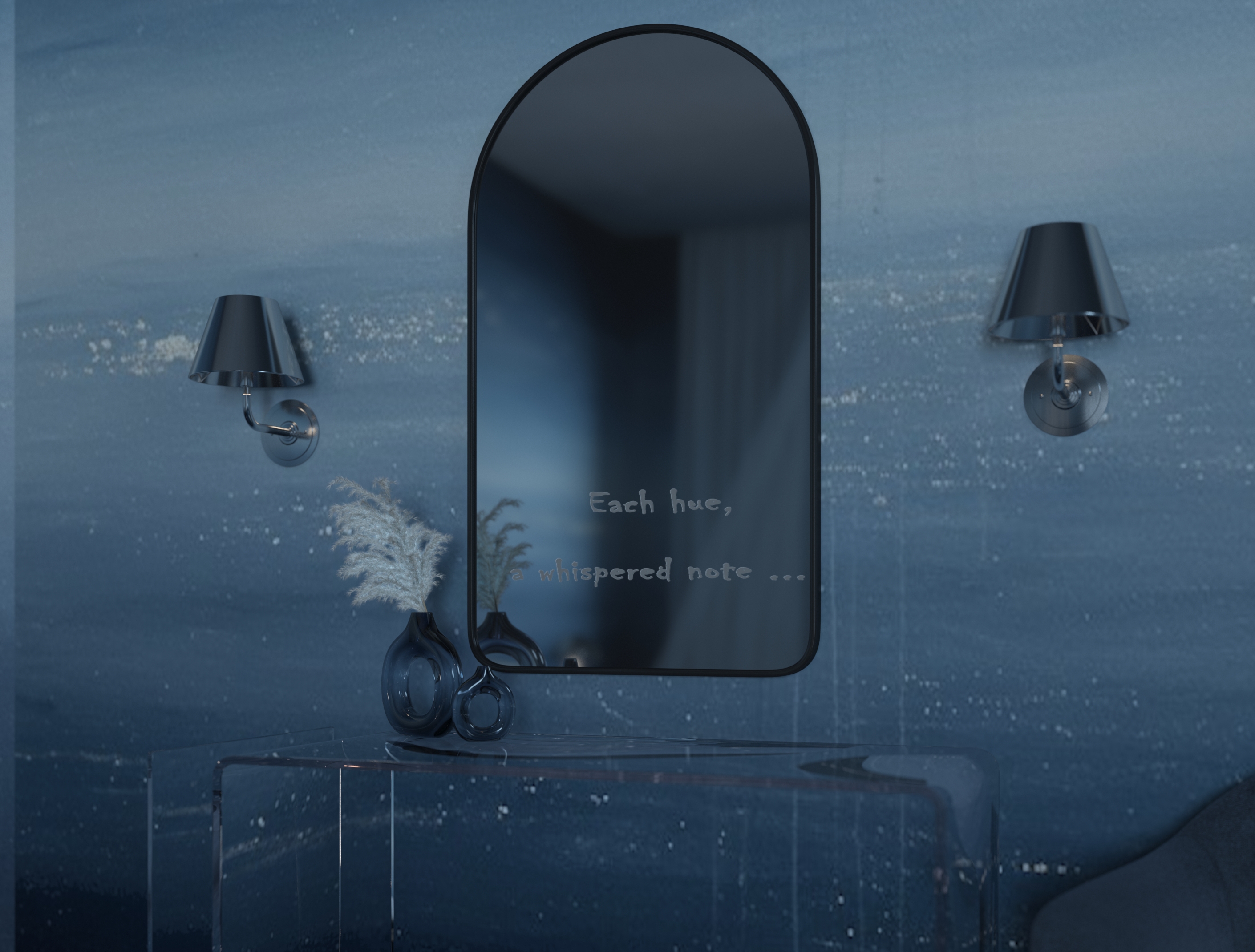 A Tale of Art -Nocturne (blue &silver) Suite-58