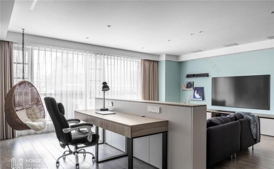 海洋风情蓝调生活·温馨宜居的海岸之家-20