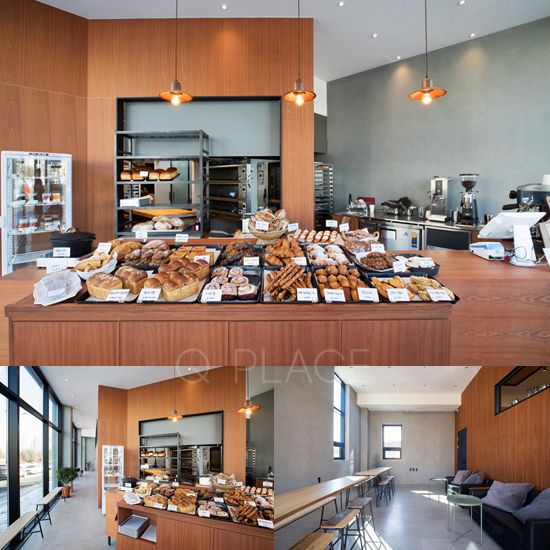 现代简约 30 平米烘焙店设计-1