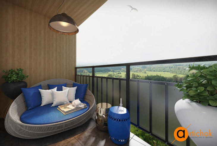 Бетон, контейнер, желтый, лофт - Art-i-chok-34