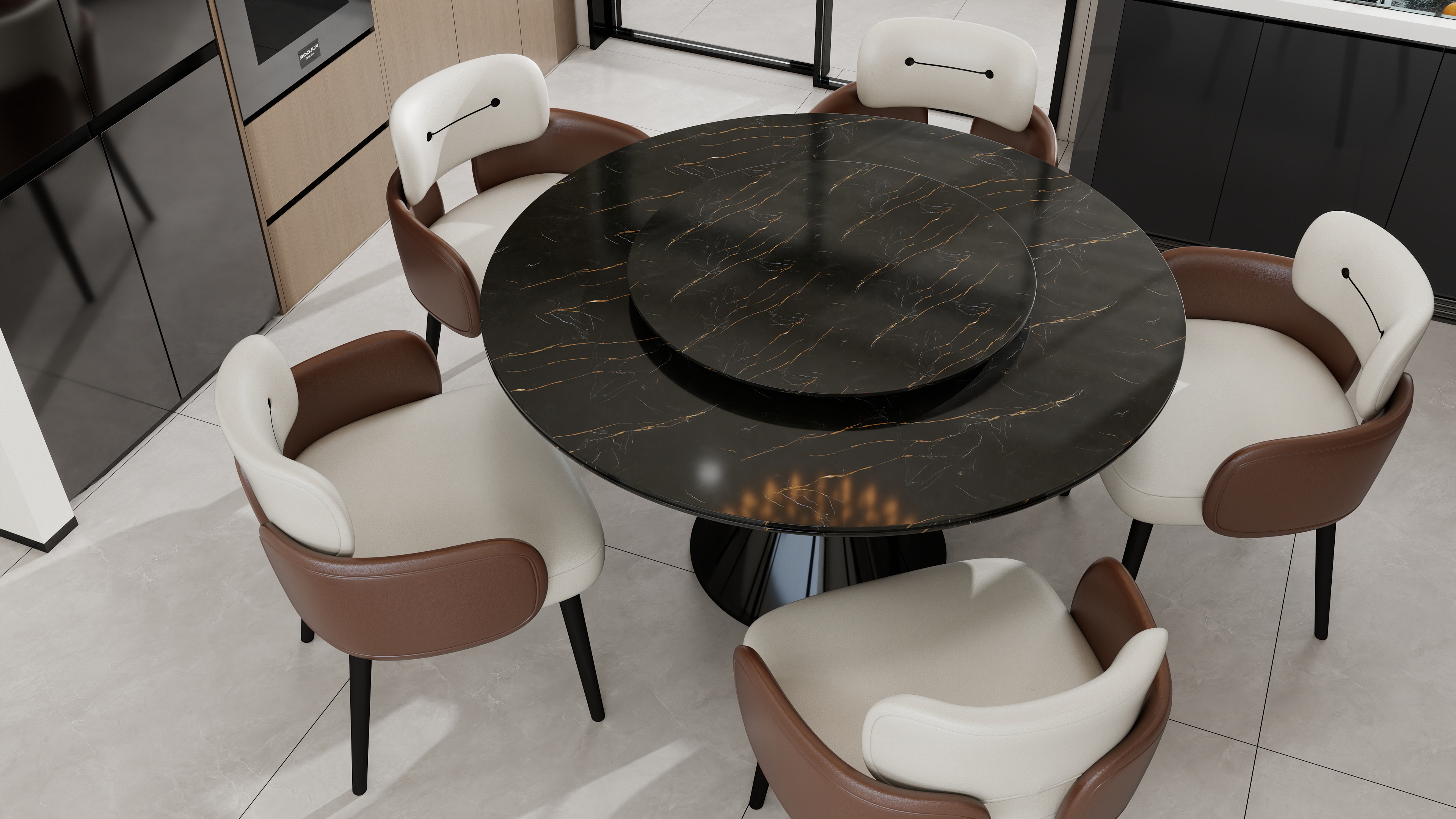 《天河学区房·时光叠影》中古风混搭家居设计丨中国广州丨广州市至雅设计装饰工程有限公司-55