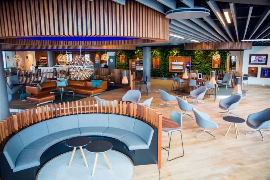 哥本哈根机场明捷贵宾休息室 | 绿色北欧风情的舒适港湾-58