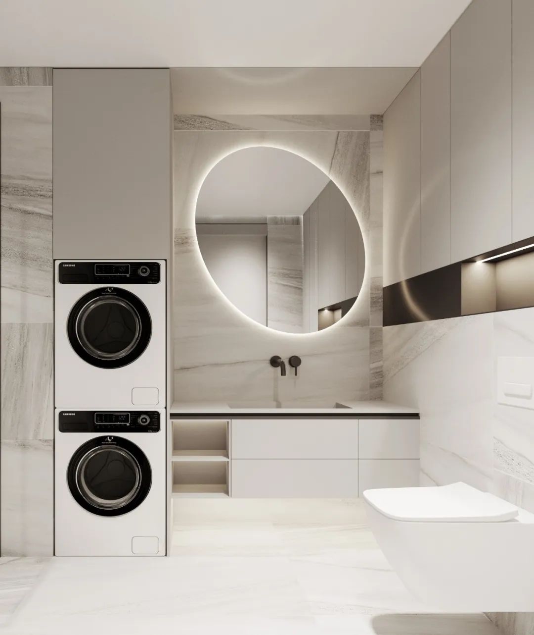 积水|裕沁听悦轩|实景首发丨质造共合设计事务所-42