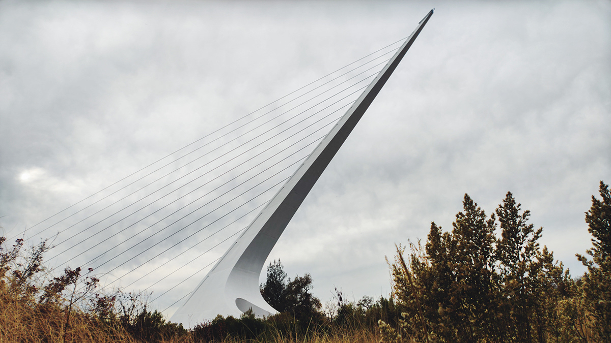 加州 Sundial Bridge丨美国加利福尼亚丨Santiago Calatrava-7