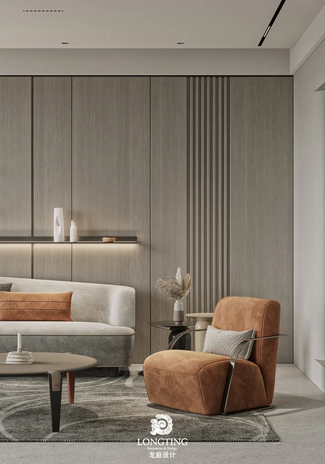 西山宸院现代简约别墅设计丨LONGTING DESIGN-56