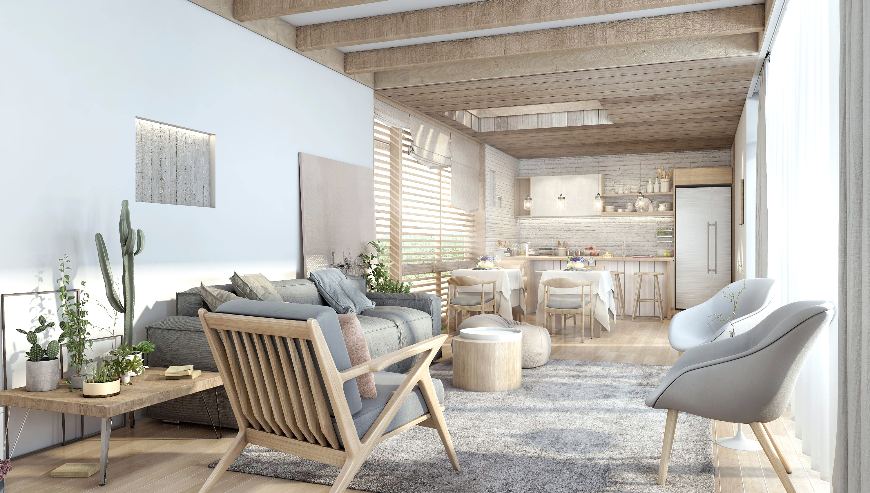 过客别宿 | 打造温馨舒适的客厅空间-1