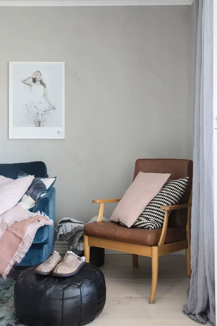 瑞典 80 年代老屋焕然一新,打造温馨 pastel 之家-3