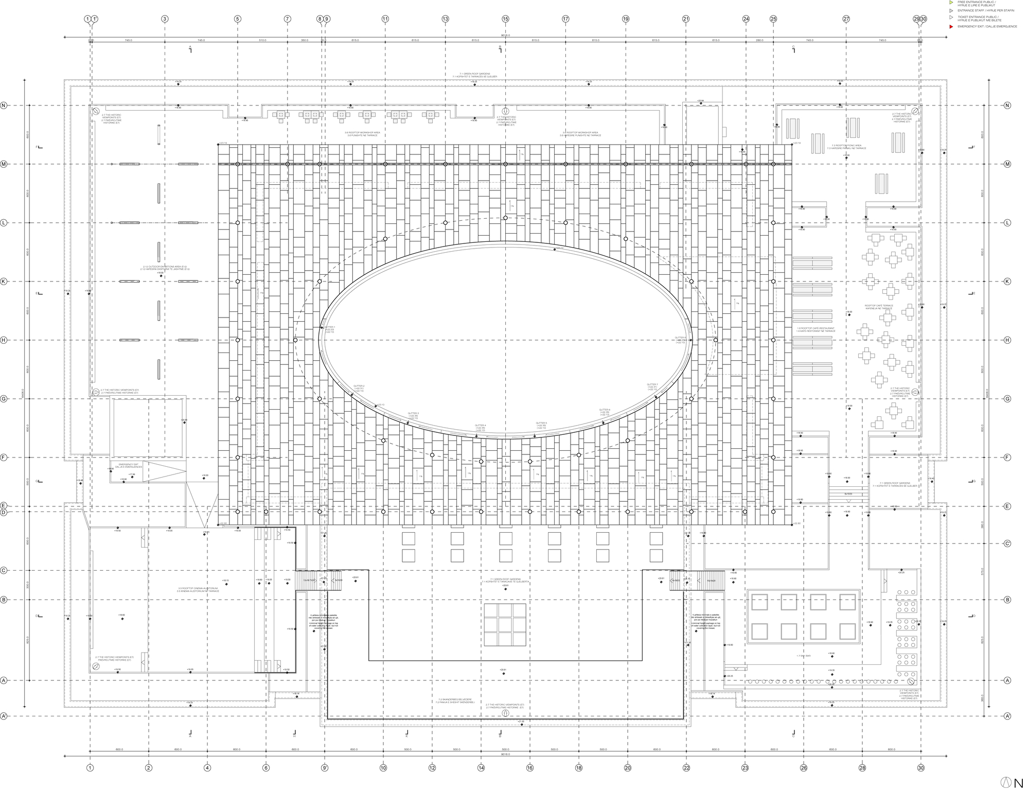 The Albanian Kaleidoscope - Reconstruction and Musealization of the National Historical Museum / Casanova + Hernandez Architects-34