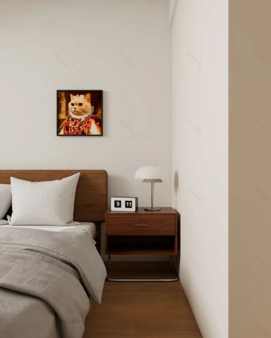 原木中古风平层丨中国佛山丨1218 设计事务所-47