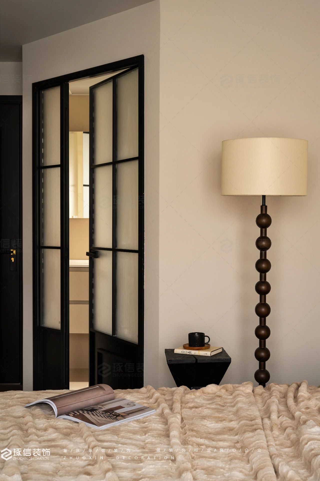 95 平复古风个性自在住宅丨琢信装饰-25