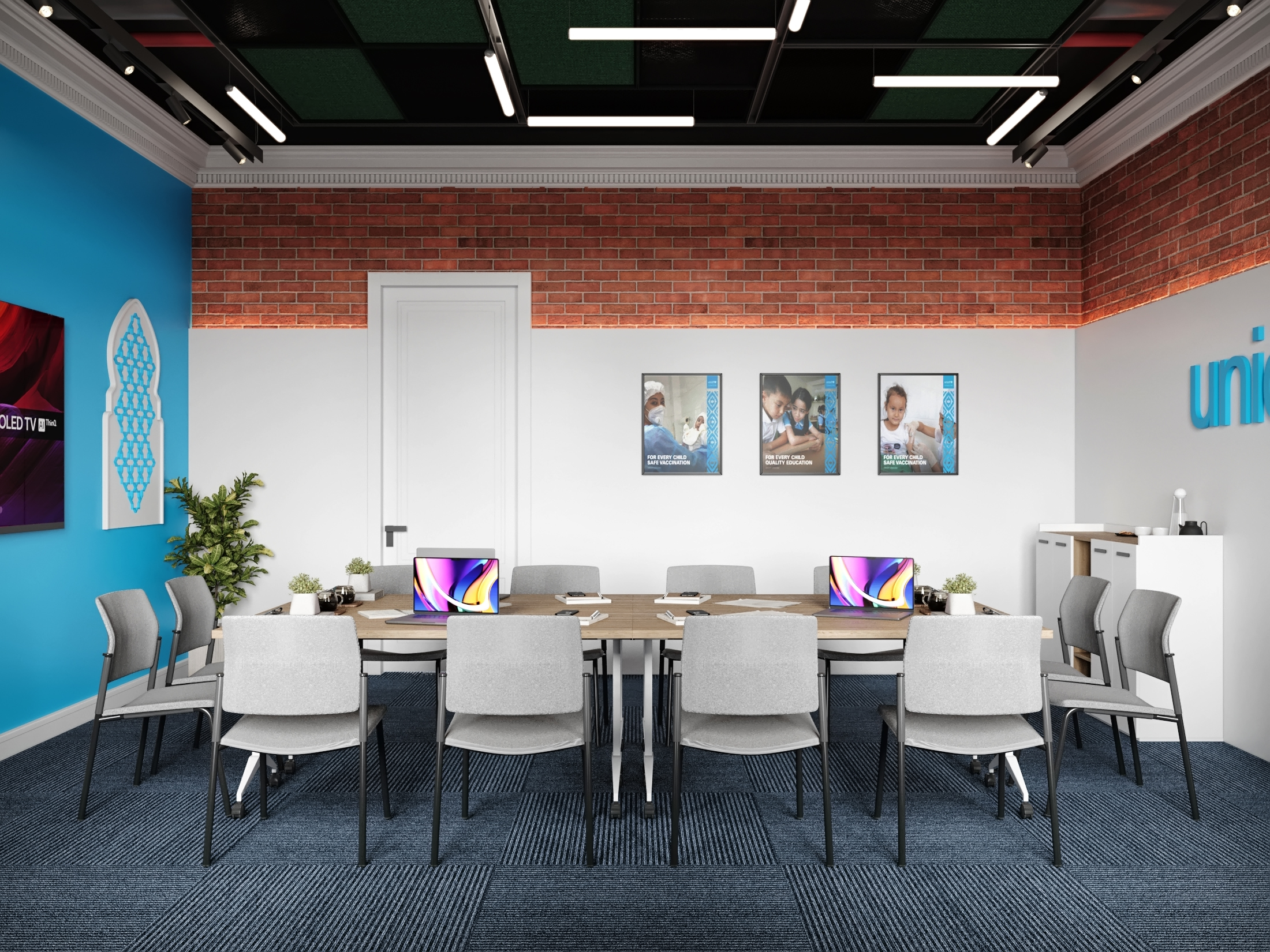 Office Design Project "UNICEF"-4