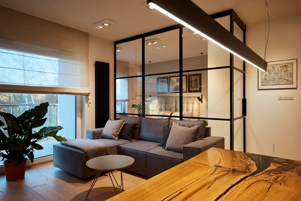 米色与蓝色调公寓设计丨波兰弗罗茨瓦夫丨Projekty Wnętrz Kozak-56