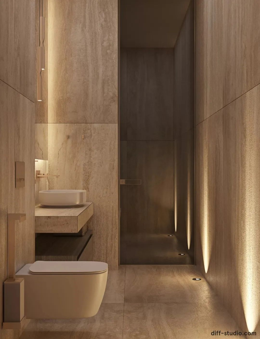 乌克兰基辅 1600㎡新古典奢华大宅丨Diff.Studio-101