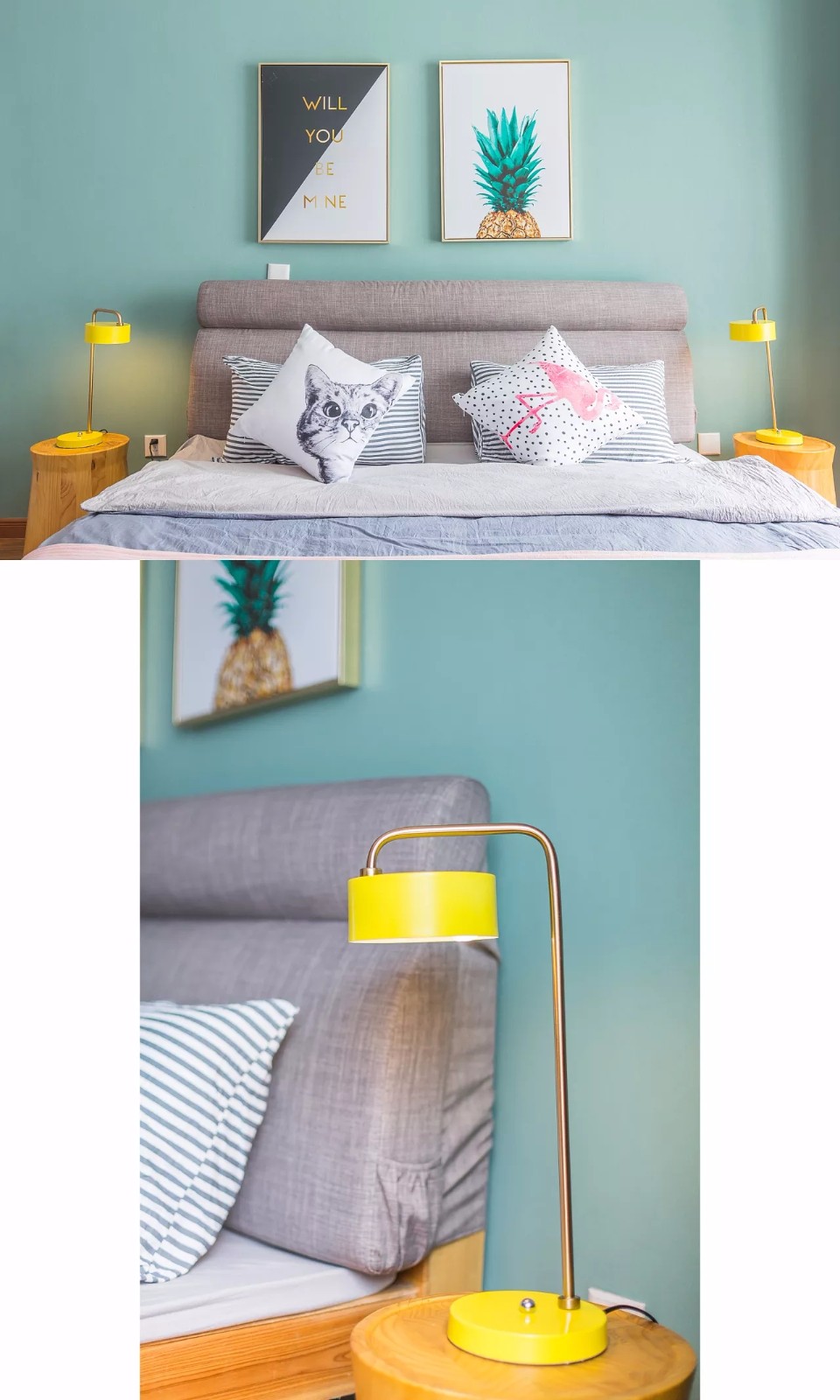 邓有柱打造北欧风撞色小清新摄影空间-0