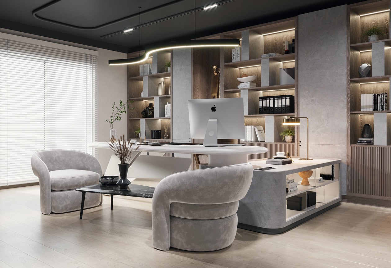 600㎡埃及办公空间设计-1