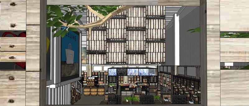 跨境商品体验中心改造设计-99