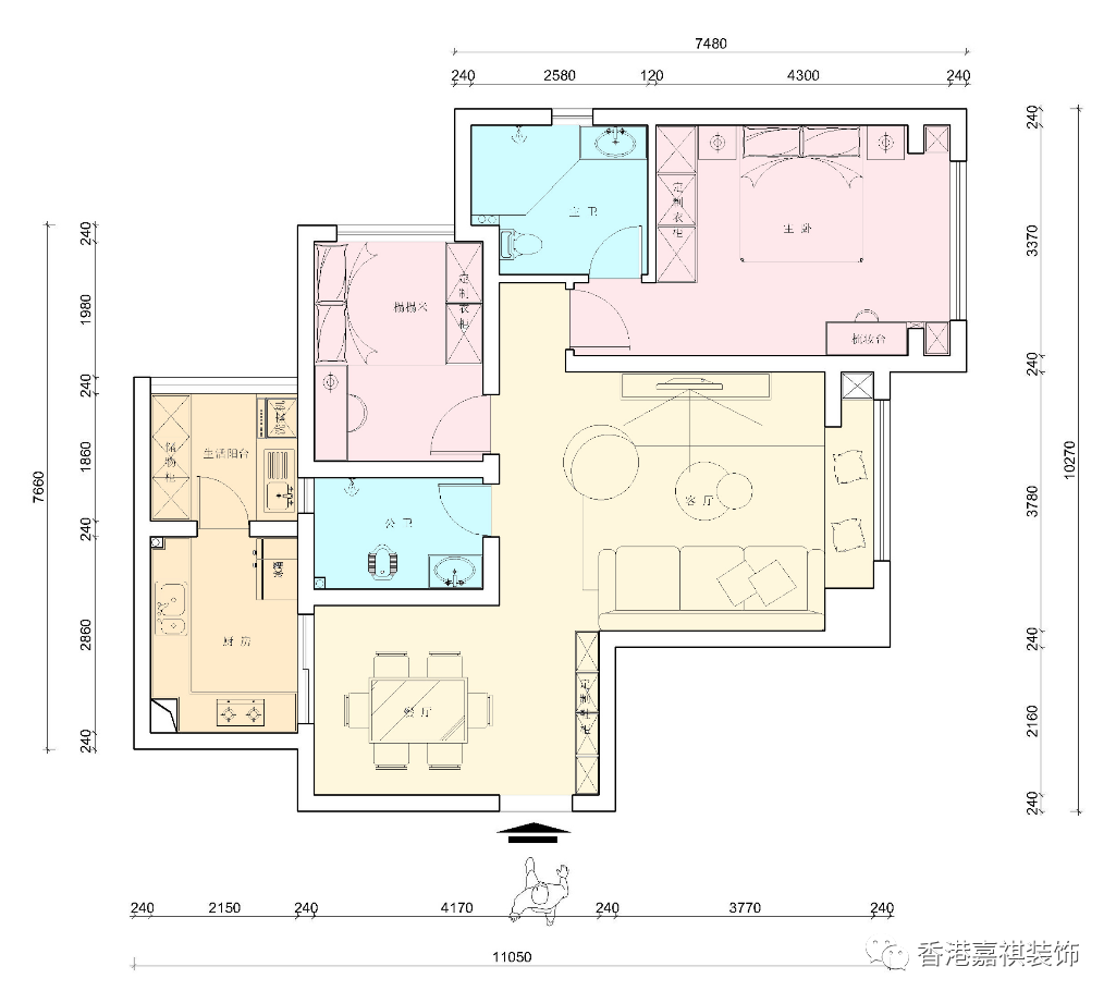 四栋户型设计案例-22