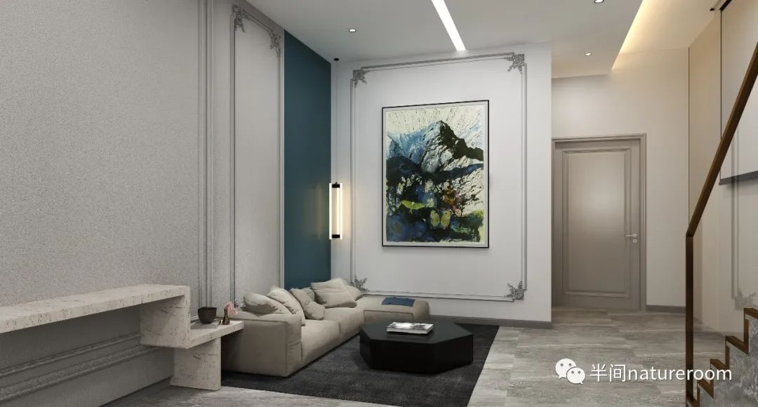 贵阳恒大 320㎡现代混搭软装设计丨中国贵阳丨上海半间设计贵阳分公司-38