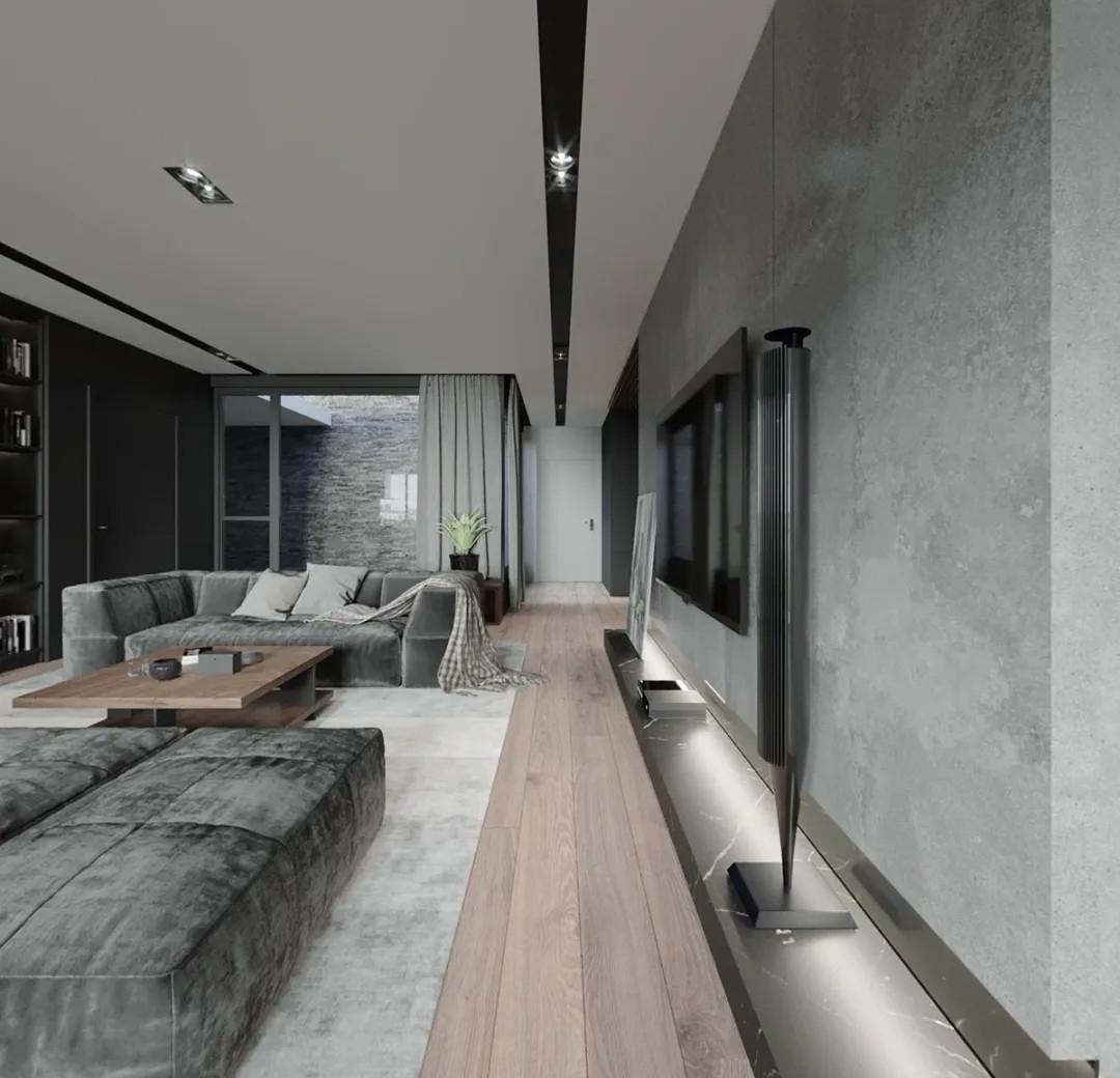 Hieu Doan--充满现代奢华空间的住宅154㎡-12