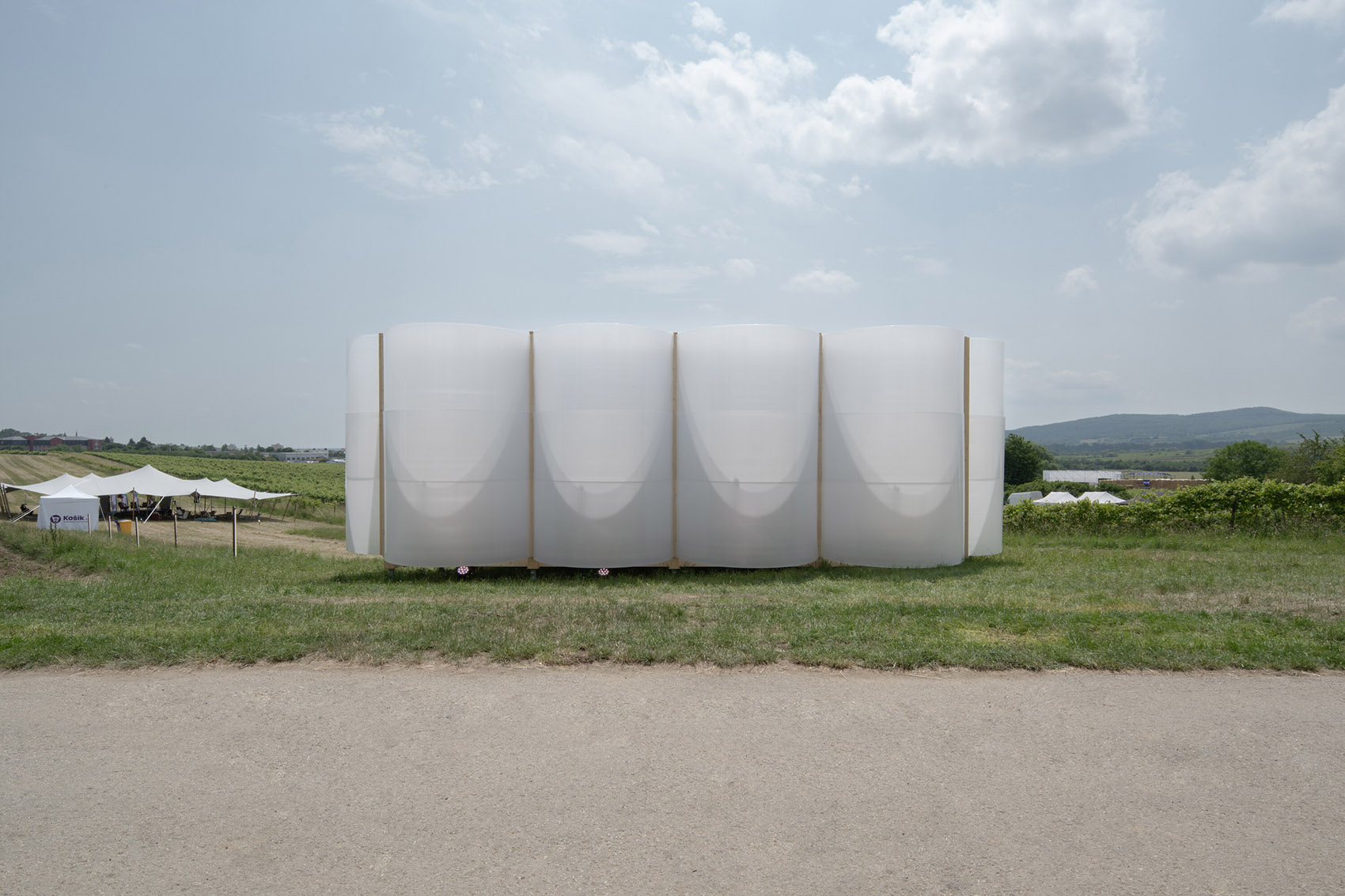 Ženy Víno放克音乐节装置丨斯洛伐克丨Jakub Kolarovič Architects-59