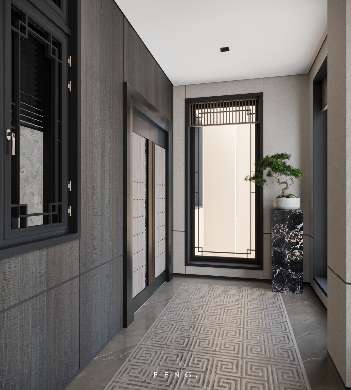 现代中式·总裁府邸 · 卓越海畔山复式样板房丨中国中山丨锋 FENG.-7