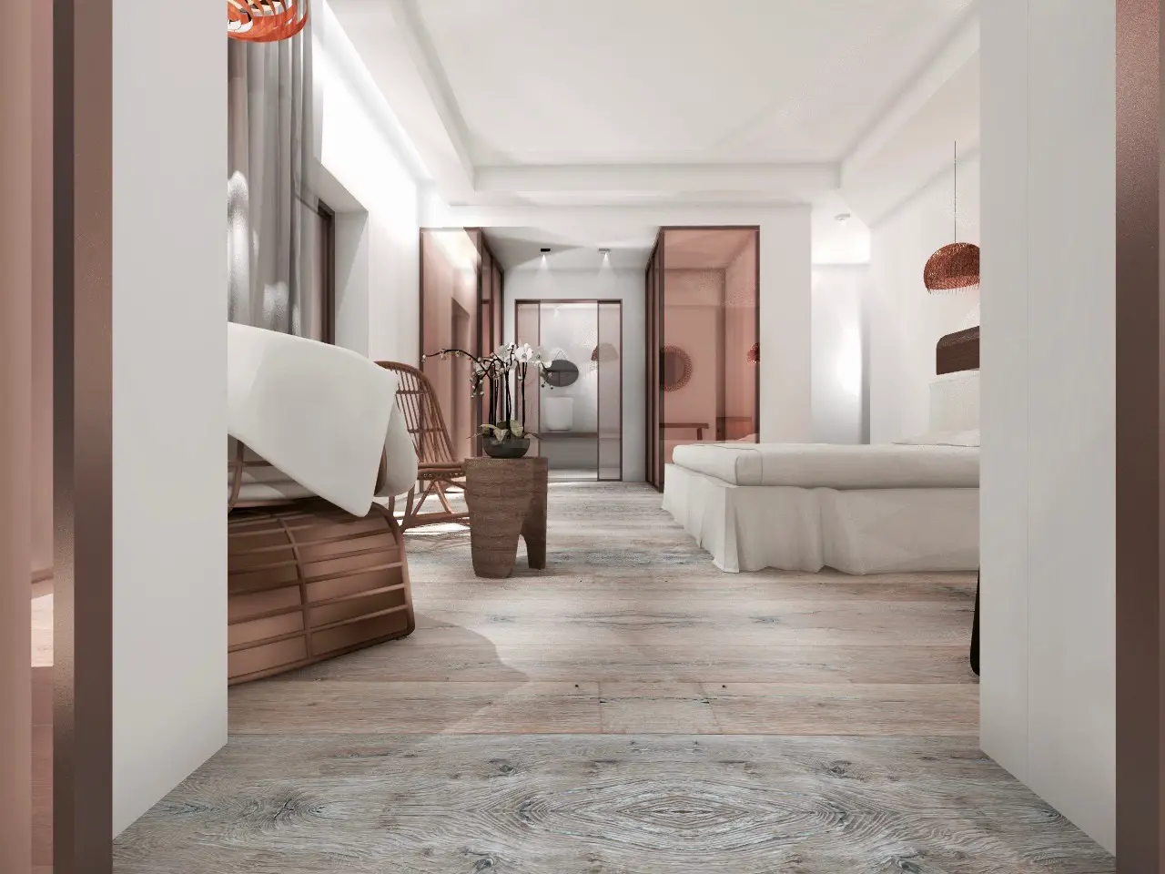 现代灵魂 | corse 东部的 Misincu 酒店设计-2