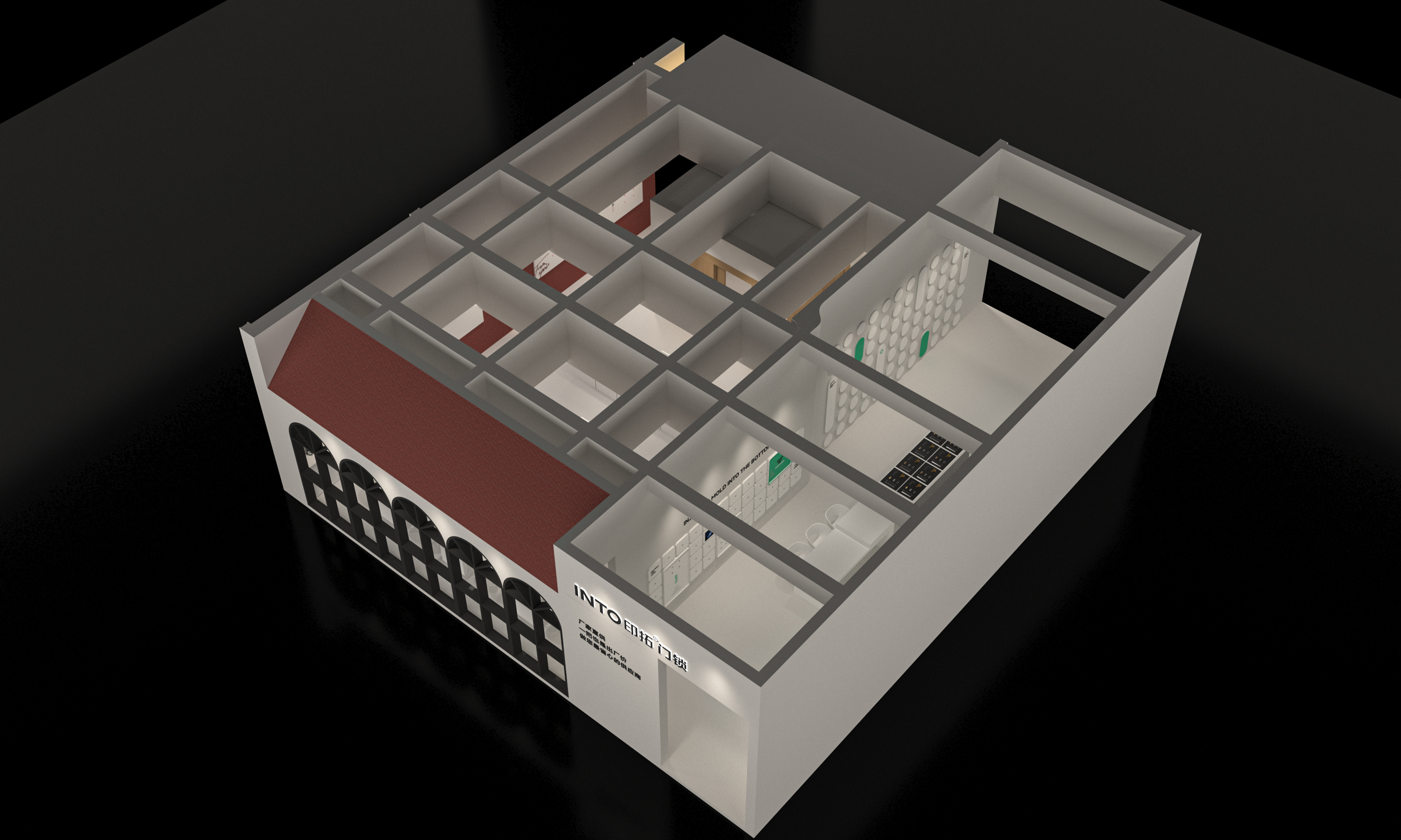 展台设计 广州家具展展台案例-18