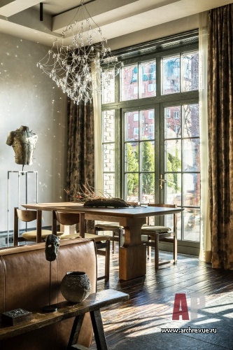 位于“Рассвет”的三层联排别墅（Loft风格）丨俄罗斯莫斯科丨Гуревич Тина,Попова Екатерина-10