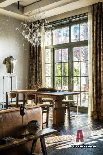 位于“Рассвет”的三层联排别墅(Loft风格)丨俄罗斯莫斯科丨Гуревич Тина,Попова Екатерина-10