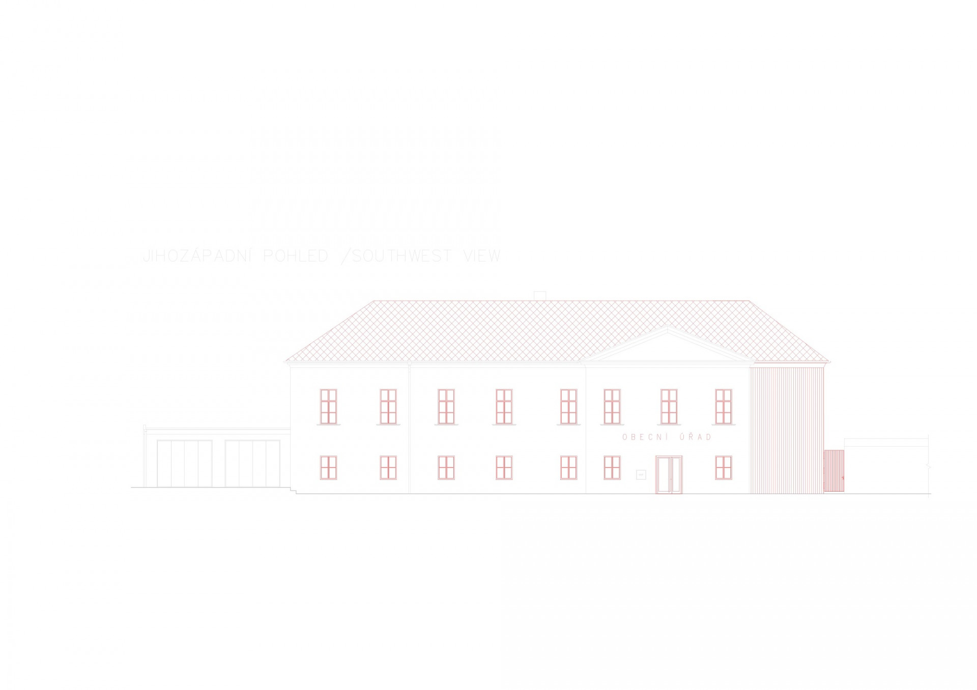 Hluchov村历史旧市政厅建筑重建项目丨捷克-64