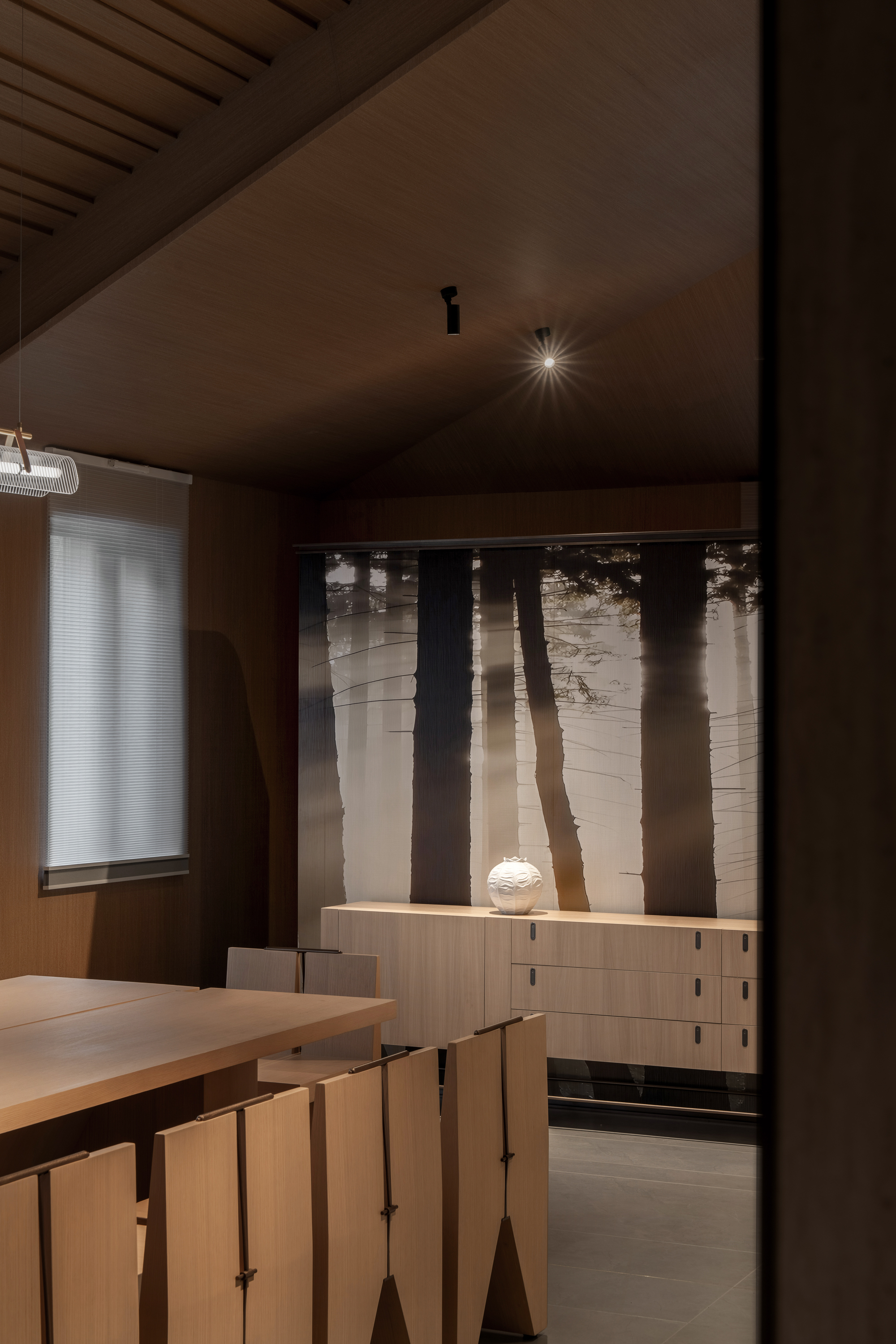 沈阳绿萝复合板艺术展厅丨中国沈阳丨QI'S建筑设计师事务所-25