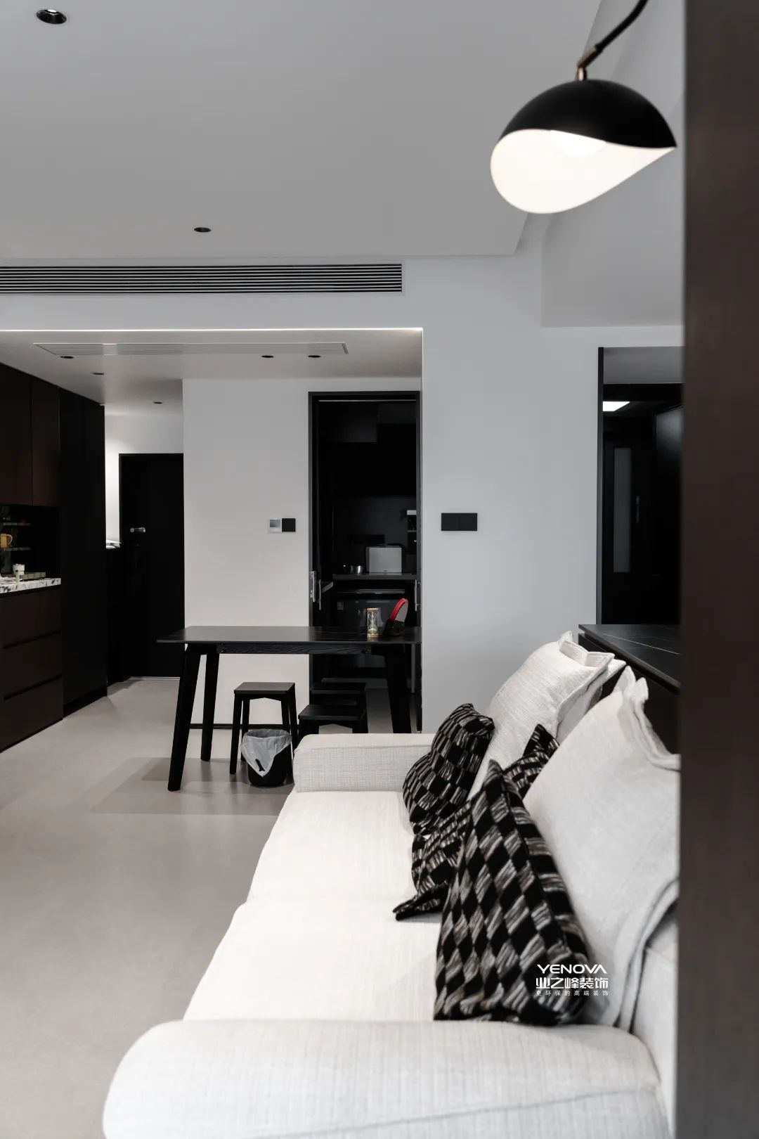 意式轻奢绘东方,80㎡简雅写意居-20