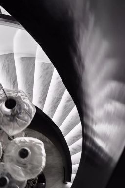 玉环滨江壹号别墅,演绎意式轻奢与现代极简的优雅空间-1