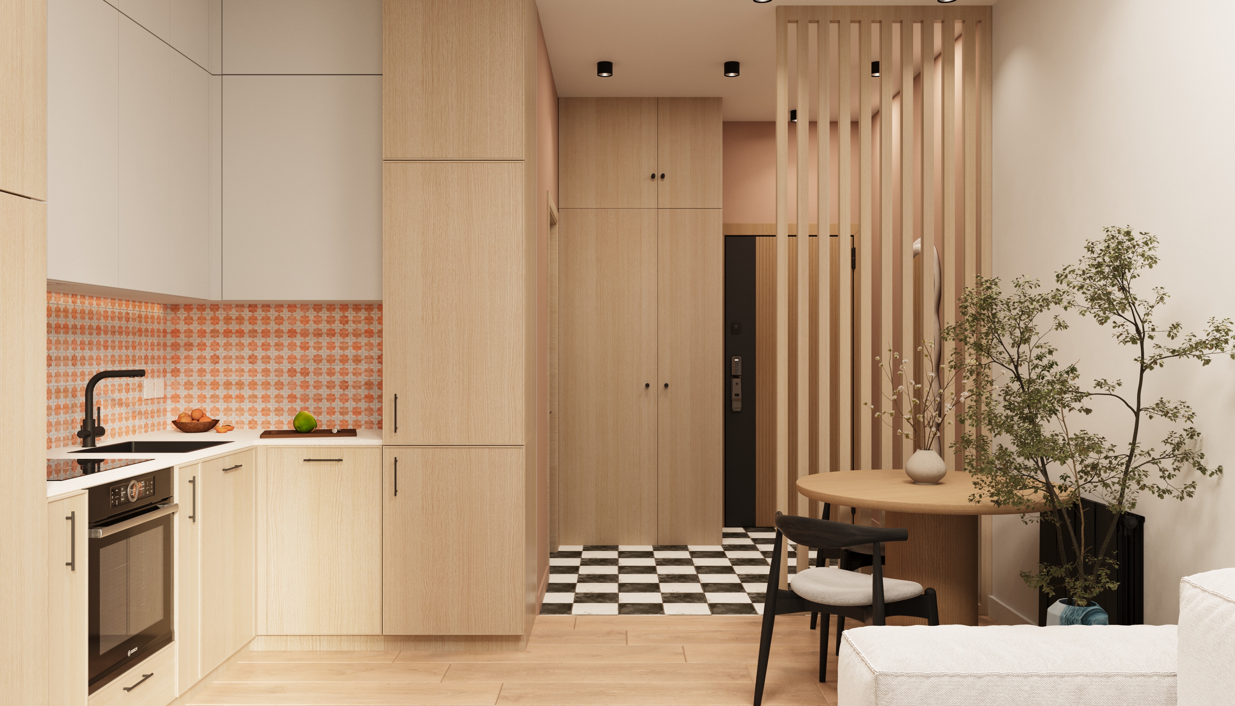 30 m² Apartment小公寓-3