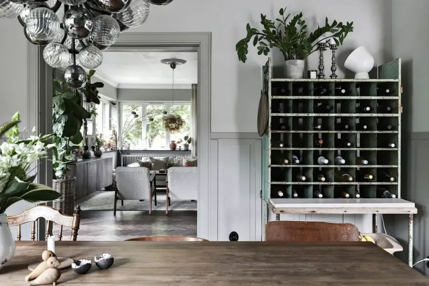 30 年代瑞典风格魅力之家,绿意盎然 garden house-8