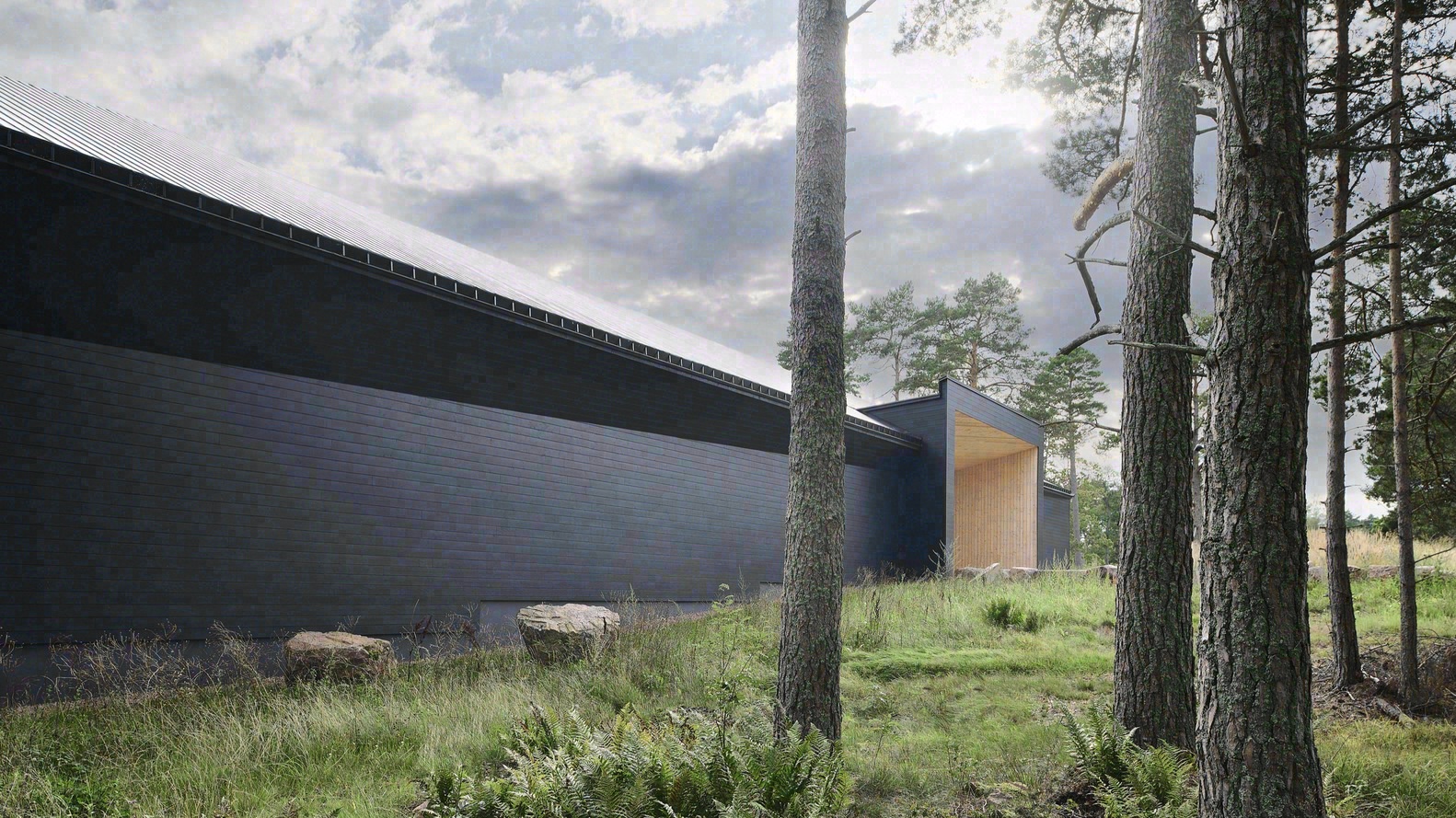 芬兰博马松游客中心丨丹尼尔·安德松-12