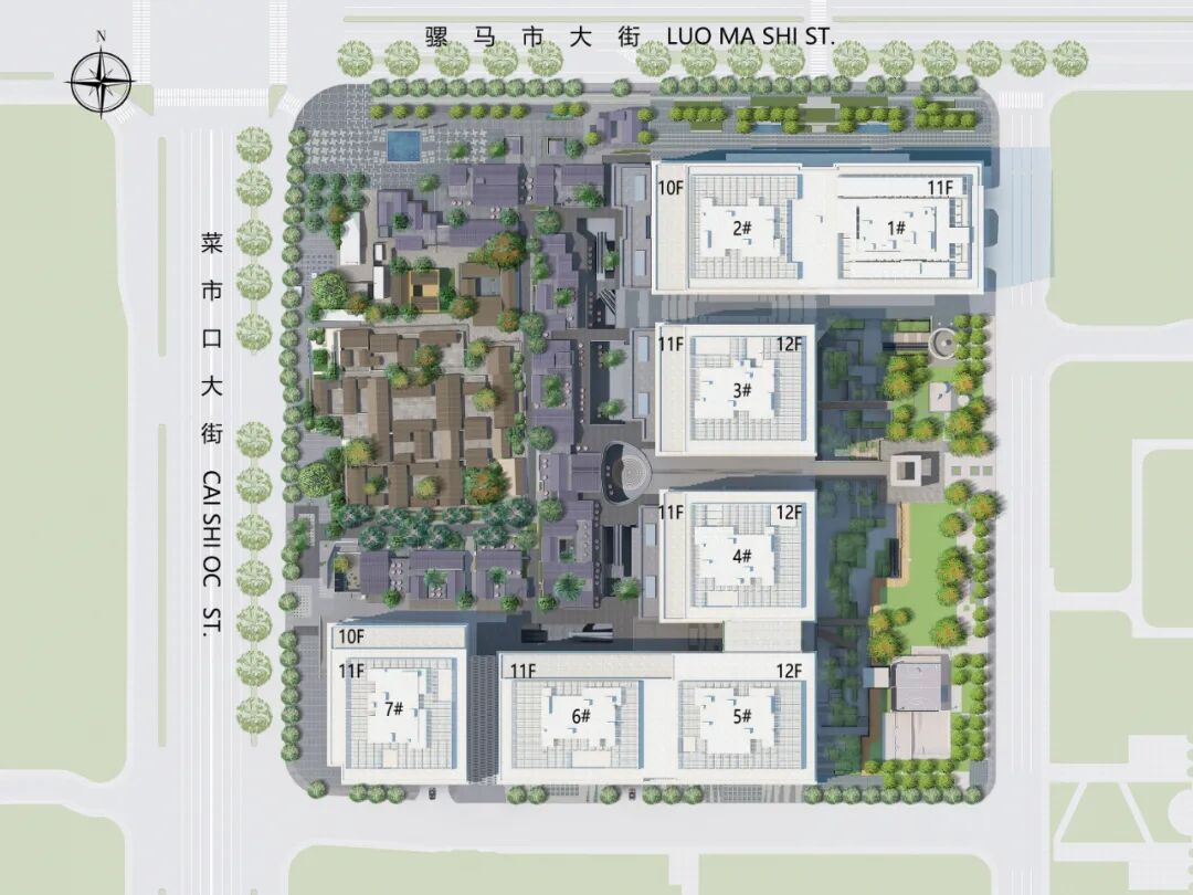 承古焕今，“双碳”引领，打造首都核心区城市更新范本| 中海大吉巷、中海金融中心-27