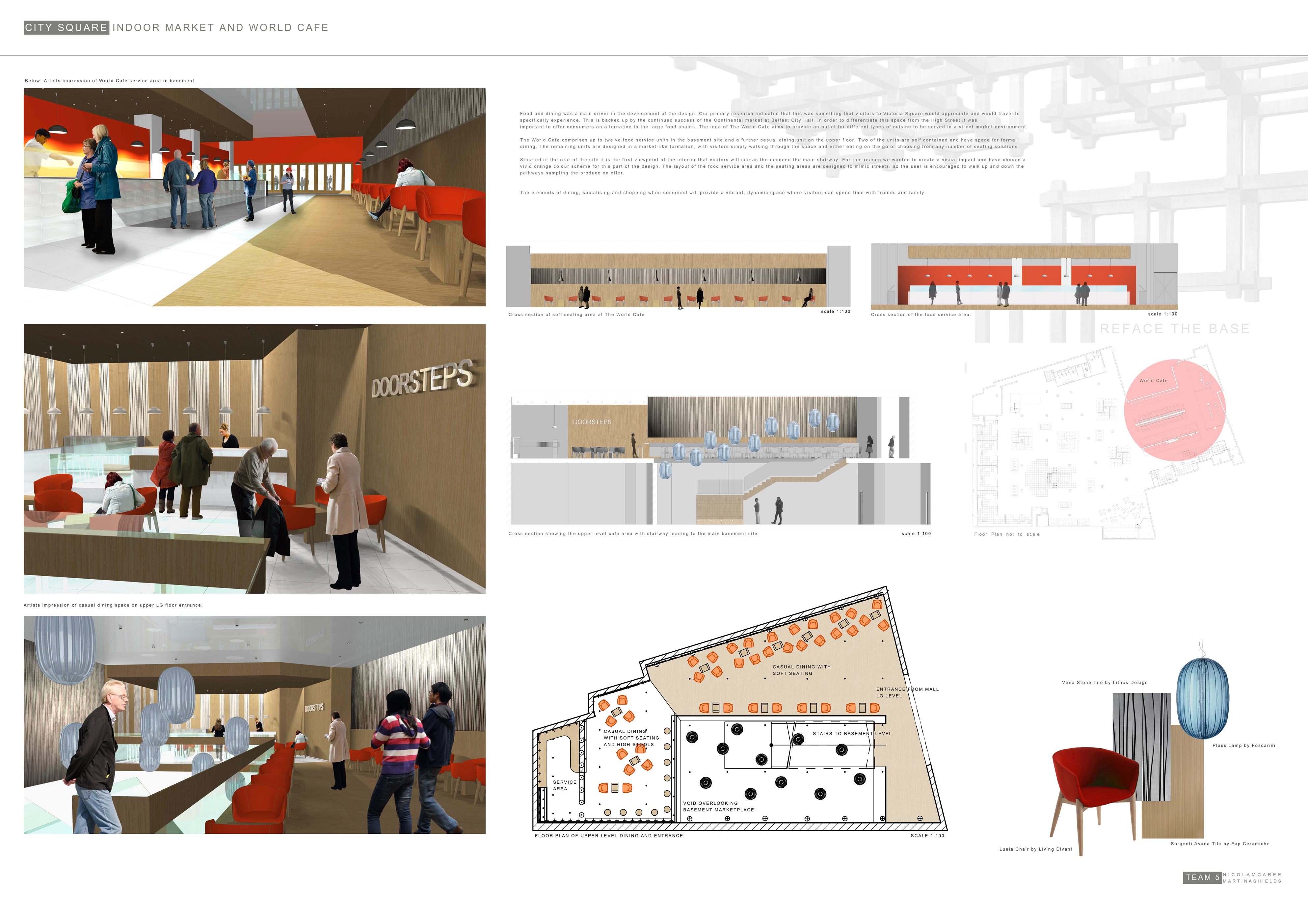 活力市中心室内市场与全球咖啡厅概念设计-4