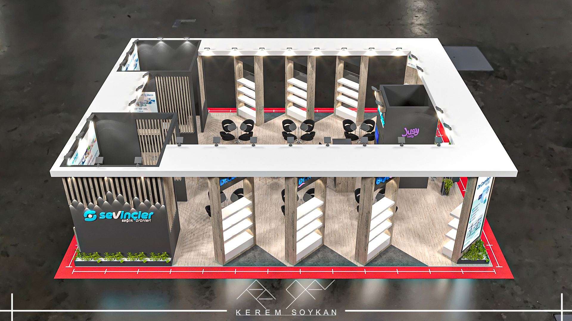 Sevinçler Sağlık Exhibition Stand Design-7