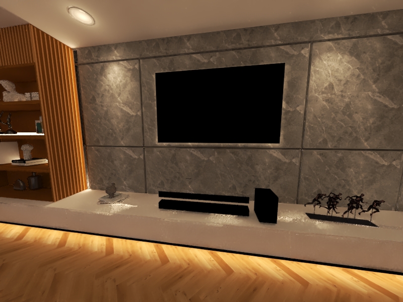 Modern Living Room By 3dMax-10