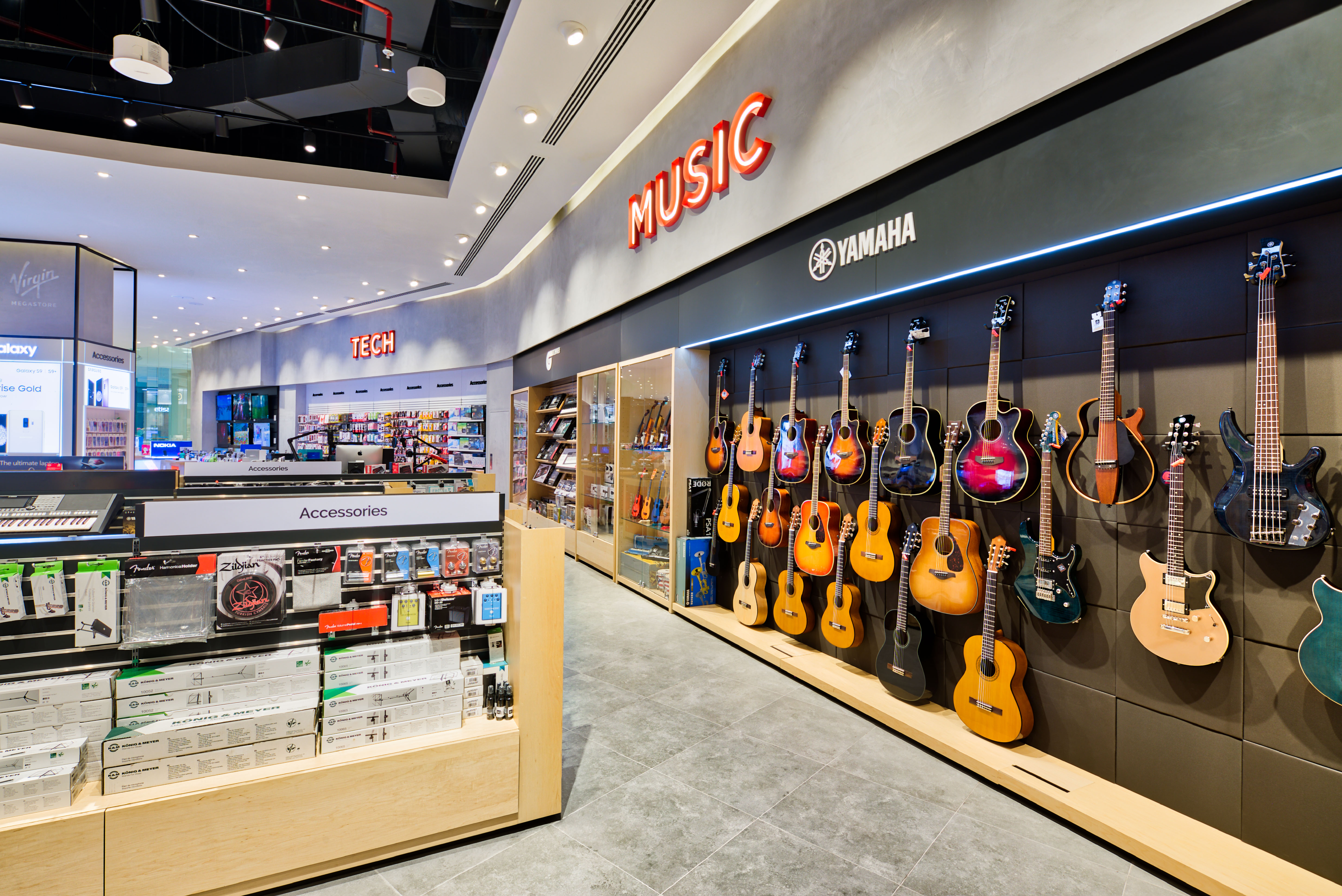 迪拜购物中心 Virgin Megastore 旗舰店，城市活力融入设计-3