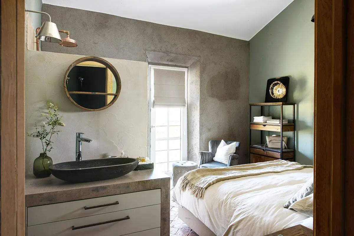 托斯卡纳乡村现代风格老农舍改造-12