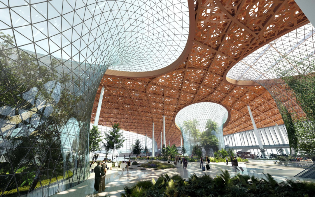 广州白云国际机场 T3 航站楼——自然花园般的出行体验-20