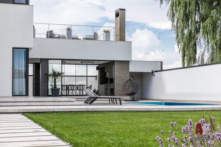 罗斯托夫地区的简约主义风格郊外住宅丨俄罗斯丨Аладашвили Алексей-9